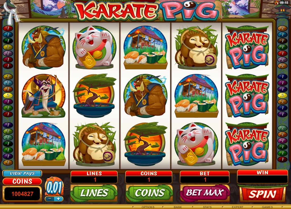 Игровой Автомат Karate Pig